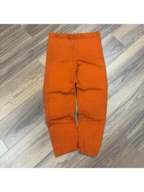 Vintage 90s Russell Athletic Sweatpants Large (34x28) Orange Joggers Drawstring